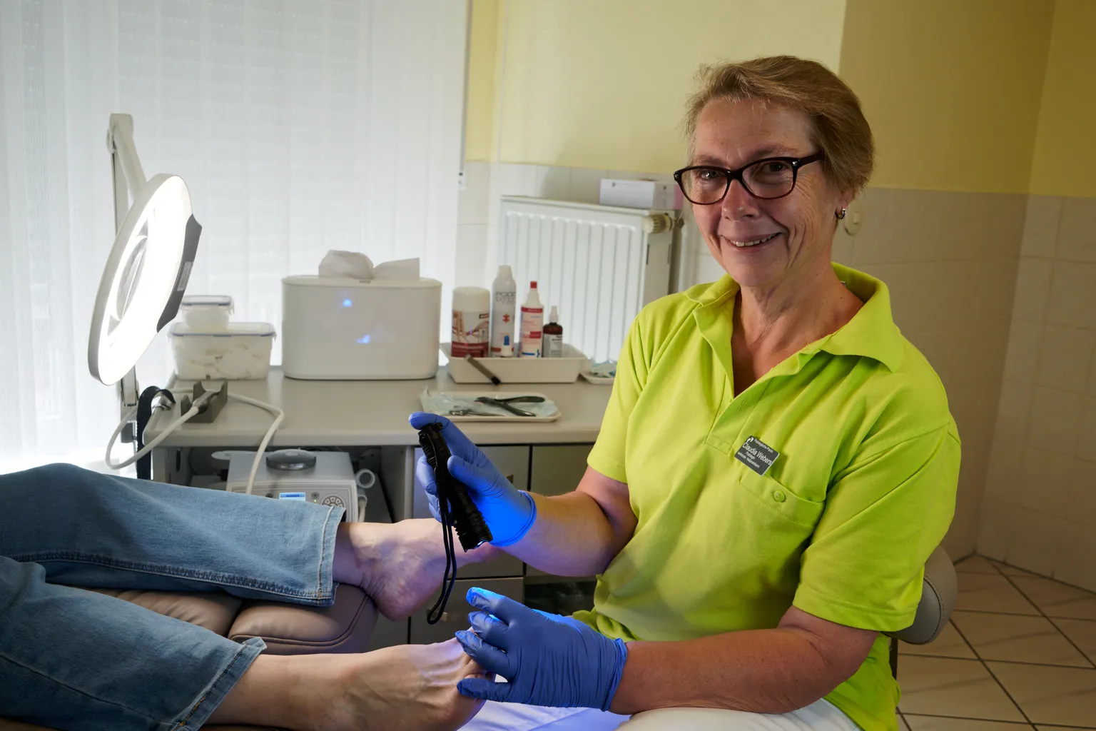 Beratung und Ablauf einer Behandlung