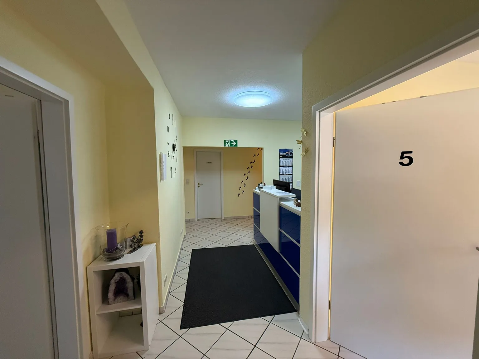 Podologikum Mauritz - Standort Münster - Empfangsbereich